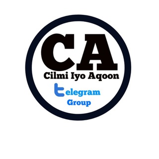 Telegram profile photo for CILMI IYO AQOON CHANNEL