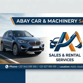 Telegram profile photo for Abay Car and Machinery Rent