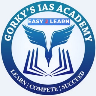 Telegram profile photo for Gorky's IAS Academy