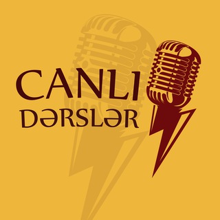 Telegram profile photo for CANLI DƏRSLƏR