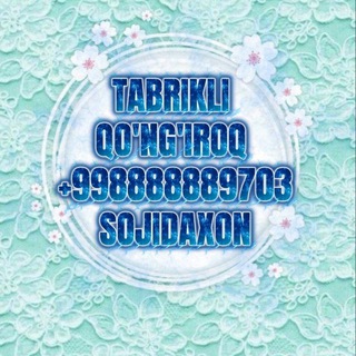 Telegram profile photo for 🥳🥳🥳 TABRIKLI QO’NG’IROQ 🥳🥳🥳