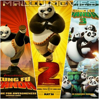 Telegram profile photo for Kung Fu Panda 1,2,3 collection