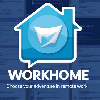 Telegram profile photo for Фриланс. Вакансии. Удалённая работа. WorkHome