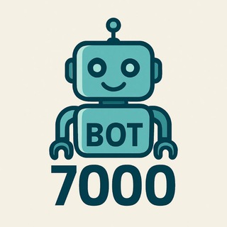 Telegram profile photo for Bot 7000