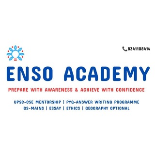 Telegram profile photo for GEOGRAPHY OPTIONAL_ ENSO ACADEMY