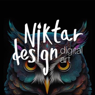 Telegram profile photo for 🤘Niktar_design digital art🤘