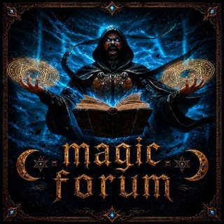 Telegram group profile photo for ☽︎⛧◾magic forum◾⛧☾︎