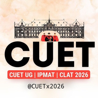 Telegram profile photo for CUET UG 2026 | NTA Delhi University DU BHU AU JMI JNU Notes, PYQs