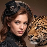Telegram profile photo for Леопардовна пишет книгу📖