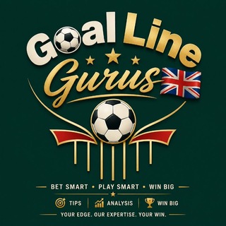 Telegram profile photo for GoalLineโฝ๏ธ Gurus๐ฌ๐ง