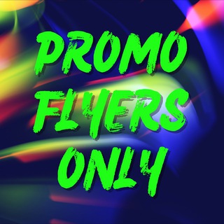 Telegram profile photo for PROMO FLYERS ONLY
