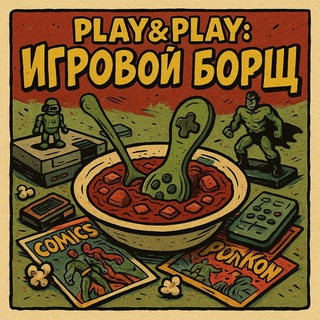 Telegram profile photo for Play&Play: Игровой борщ 🍲🎮