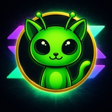 Telegram profile photo for Gashy – Alien Cat