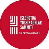 Telegram profile photo for "ISLOHOTDA YOSH KADRLAR SAMMITI "