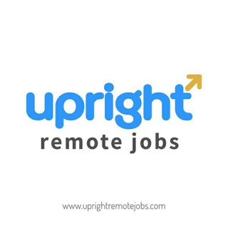 Telegram profile photo for Remote Jobs : uprightremotejobs.com