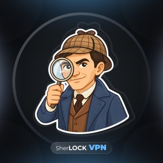 Telegram profile photo for SherLOCK VPN