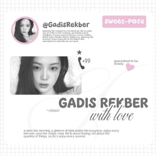 Telegram profile photo for ﹙✿... 𝓖adis 𝓡ekber: OPEN 24/7 FEE FREE ◌ 𓂃° .