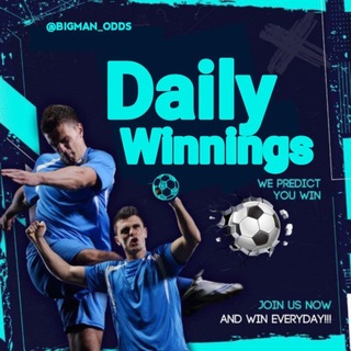 Telegram profile photo for DAILY WINNINGS ๐ ๐๐ฏ๐