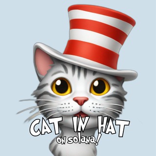 Telegram profile photo for Cat In Hat on SOLANA (portal)