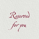 Telegram profile photo for Reserved for you
