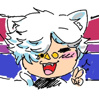 Telegram profile photo for панк держит карандаш