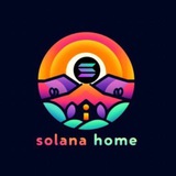 Telegram profile photo for Solana Home 🏡