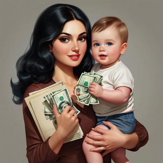Telegram profile photo for Мама снова в деле| бюджет, ребенок и работа