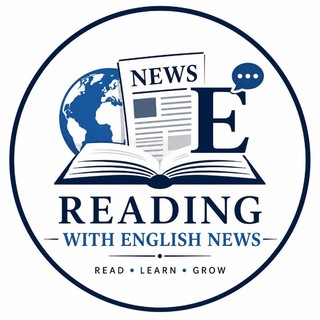 Telegram profile photo for READING WITH ENGLISH NEWS