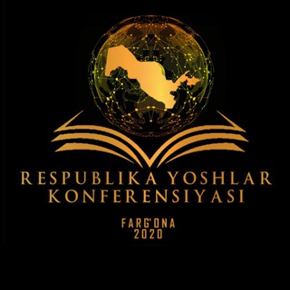 Telegram profile photo for Respublika Yoshlar Konferensiyasi Fargʻona 2020