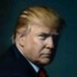 Telegram profile photo for Trump