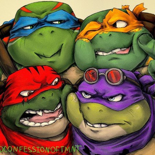 Telegram profile photo for TMNT/Черепашки ниндзя CONFESSION 🐢