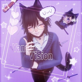 Telegram profile photo for ‧₊˚♡💌彡 𝘺𝘢𝘯𝘥𝘦𝘳𝘦 𝘷𝘪𝘴𝘪𝘰𝘯 ੭* 🔪‧₊° 18+