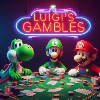 Telegram profile photo for Luigis Rugs and Moonshots Gamble Channel