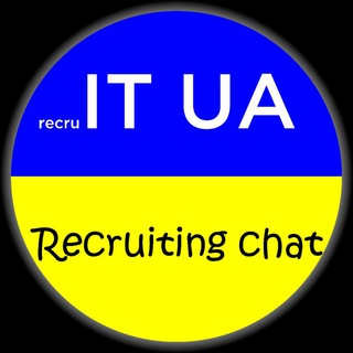 Telegram group profile photo for IT recruiting chat Ukraine