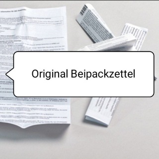 Telegram profile photo for Original Beipackzettel💉💊