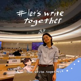 Telegram profile photo for let's write together✨