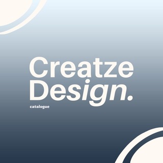 Telegram profile photo for CREATZE DESIGN//CATALOGUE