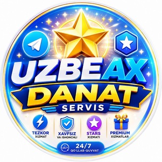 Telegram profile photo for UZBEAX | DANAT servis