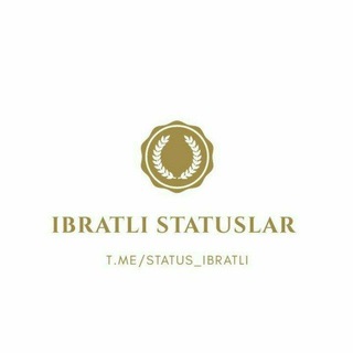 Telegram profile photo for Ibratli statuslar