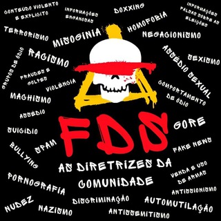 Telegram profile photo for FDS as diretrizes da comunidade