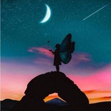 Telegram profile photo for moon girl