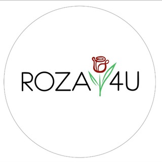 Telegram profile photo for ROZA4U — ЦВЕТЫ С ДОСТАВКОЙ