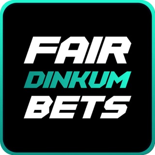 Telegram profile photo for FairDinkumBets Channel