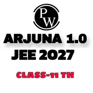 Telegram profile photo for Arjuna Jee 2027 - Class 11th by pw