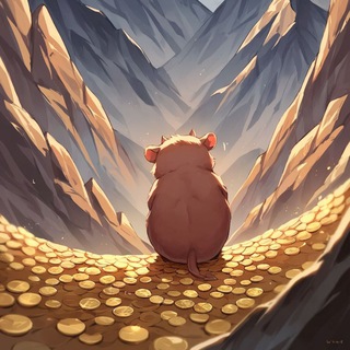 Telegram profile photo for Хомяк грызёт крипту