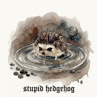 Telegram profile photo for stUpId hEdgEhOg :P // глупый ёжик