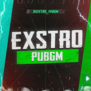 Telegram profile photo for EXSTRO PUBGM🍃