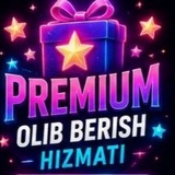 Telegram profile photo for PREMIUM XIZMATI