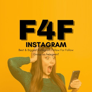 Telegram profile photo for ⚡️Real Instagram Follow 4 Follow Group