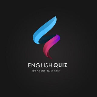 Telegram profile photo for English Quiz
